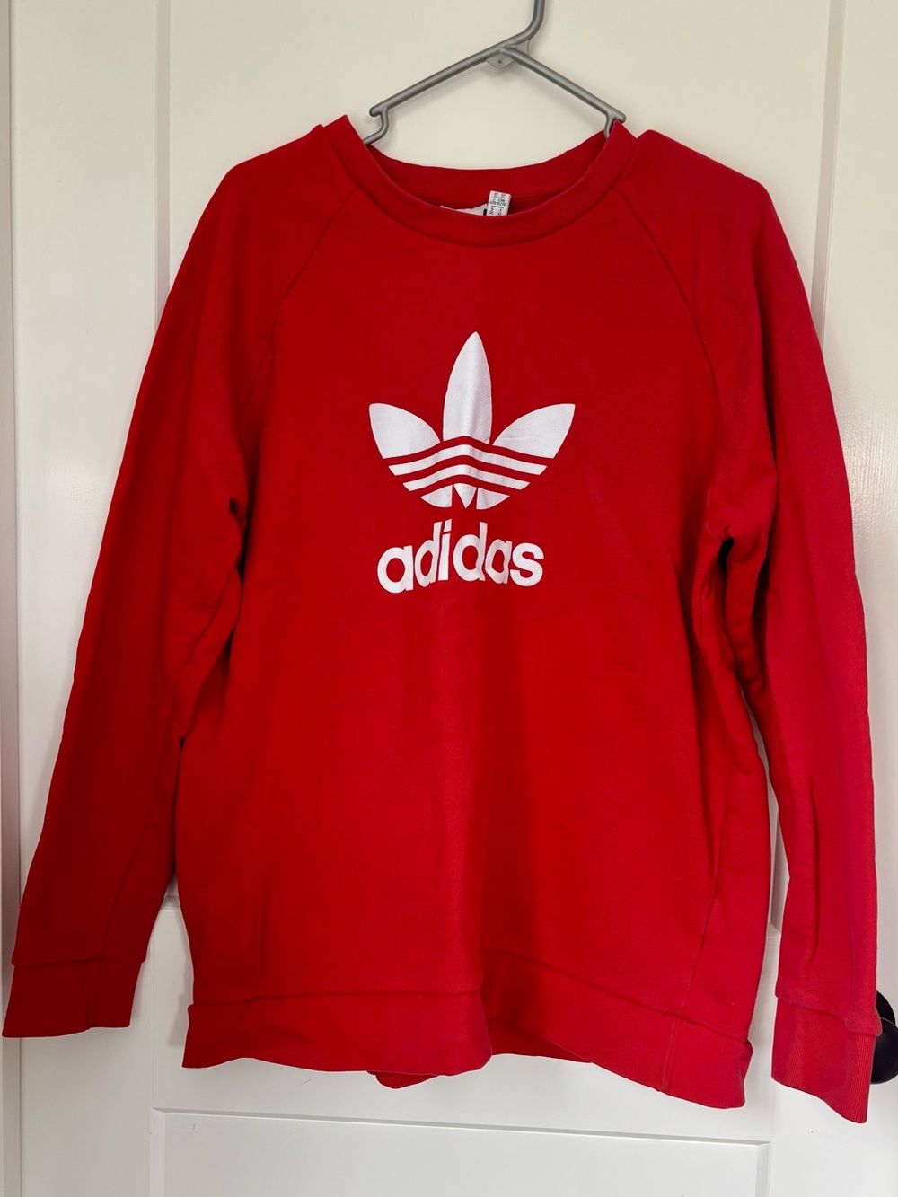 Adidas Red Crewneck
